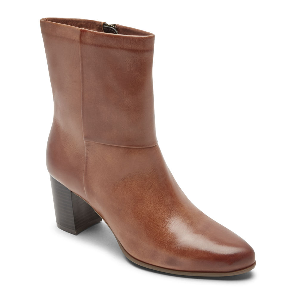 Rockport Støvler Dame Brune - Camdyn Mid - RCWG35420